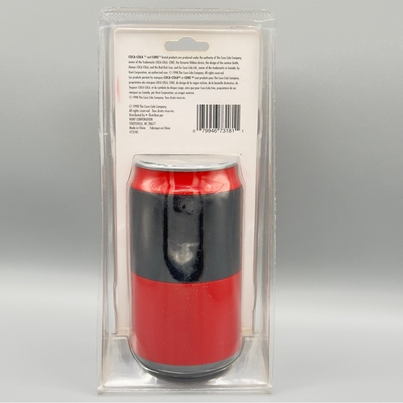 Sealed 1997 Coca-Cola Can Battery Pencil Sharpener – Vintage Novelty Collectible - Picture 4 of 7
